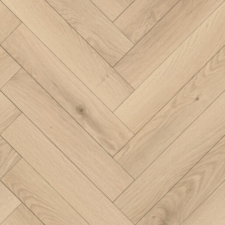 Annalee Oak Herringbone Aqua