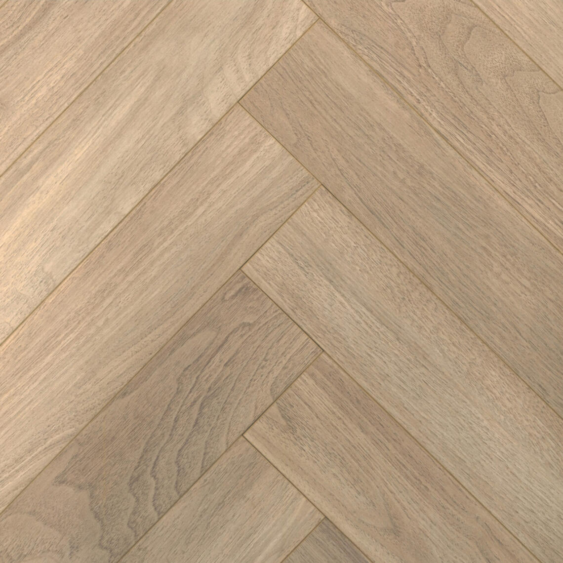 Annalee Oak Herringbone Aqua