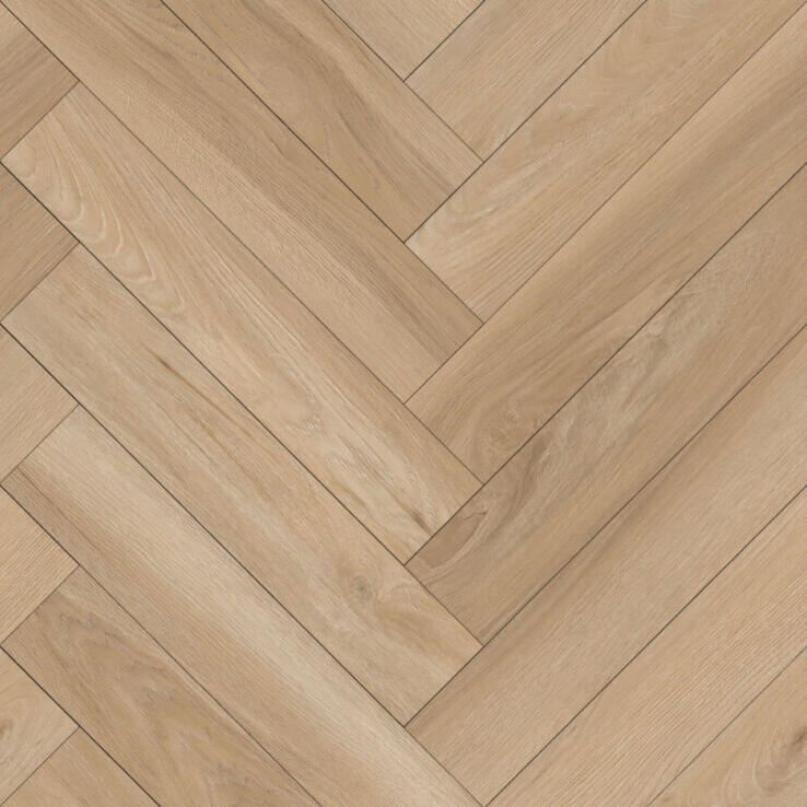 Caragh Oak Herringbone Aqua